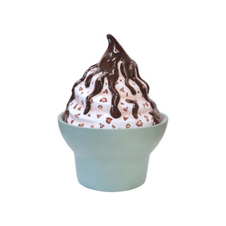 Mint Chocolate Swirl Soft Serve